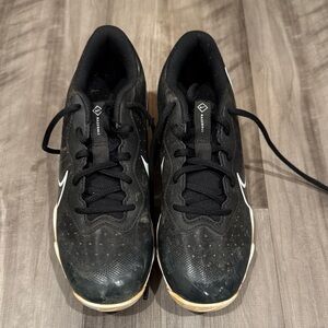 Nike Baseball Black and White Cleats